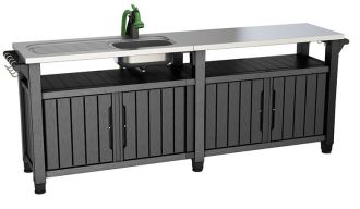 Stůl-skříň VIGNOLA CHEF grafit Stůl-skříň VIGNOLA CHEF grafit