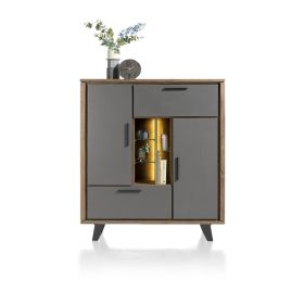 Vysoká komoda CUBO 140 CM masiv dub Vysoká komoda CUBO 140 CM masiv dub