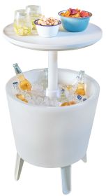 Zahradní stolek COOL BAR bílý Zahradní stolek COOL BAR bílý