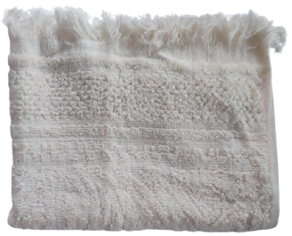 Dětský ručník s třásněmi 40x60 cm Barva: krémová (6) Dětský ručník s třásněmi 40x60 cm Barva: krémová (6)