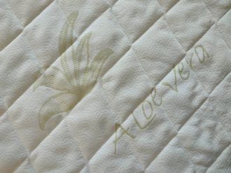 Vrchní chránič matrace 90x200 cm Aloe vera Vrchní chránič matrace 90x200 cm Aloe vera