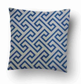 Povlak na polštářek Geometry modrý 3 - 40x40 cm (43) Povlak na polštářek Geometry modrý 3 - 40x40 cm (43)
