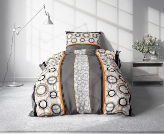 Bavlněné povlečení Design kruhy 140x200, 70x90 cm Bavlněné povlečení Design kruhy 140x200, 70x90 cm