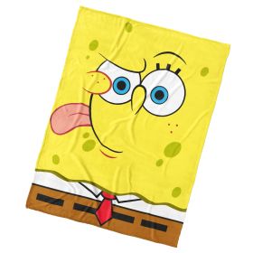 Dětská deka Sponge Bob Emoji 150x200 cm Dětská deka Sponge Bob Emoji 150x200 cm