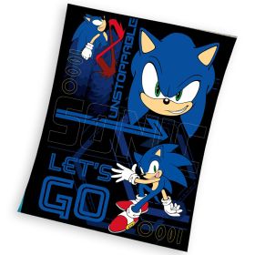 Dětská deka Nezastavitelný Ježek Sonic 130x170 cm Dětská deka Nezastavitelný Ježek Sonic 130x170 cm