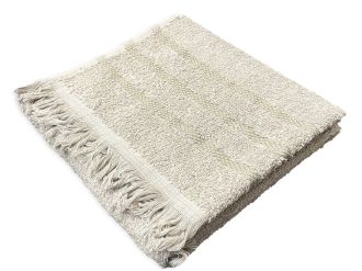Ručník Mikuláš 50x100 cm s třásněmi světle šedý Ručník Mikuláš 50x100 cm s třásněmi světle šedý