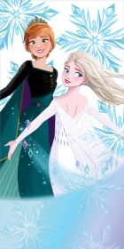Carbotex Dětská osuška Ledové Království Princezny Anna a Elsa Carbotex Dětská osuška Ledové Království Princezny Anna a Elsa