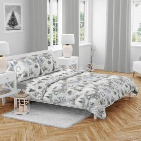 Bavlněné povlečení Vánoční noviny 140x200, 70x90 cm (046) Bavlněné povlečení Vánoční noviny 140x200, 70x90 cm (046)