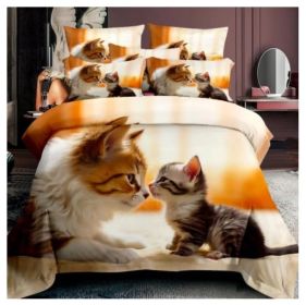 Povlečení Cat love 5D 140x200, 70x90 cm Povlečení Cat love 5D 140x200, 70x90 cm