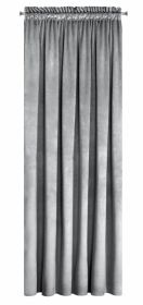 Závěs Velvet 140x270 cm světle šedý Závěs Velvet 140x270 cm světle šedý
