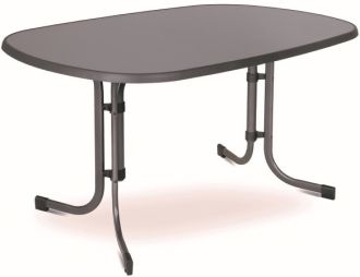 Zahradní stůl kovový REMES 132 CM Zahradní stůl kovový REMES 132 CM
