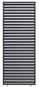 PANEL ZASTÍNĚNÍ HORIZONTÁLNÍ 1 m pro bioklimatickou pergolu PANEL ZASTÍNĚNÍ HORIZONTÁLNÍ 1 m pro bioklimatickou pergolu