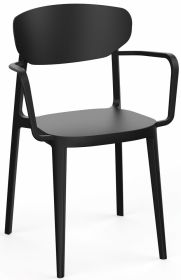 Křeslo MARE ARMCHAIR - černá Křeslo MARE ARMCHAIR - černá