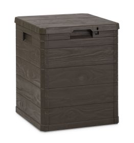 WOODYS zahradní plastový úložný box 90 L - hnědá WOODYS zahradní plastový úložný box 90 L - hnědá