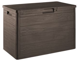 WOODYS zahradní plastový úložný box 160 L - hnědá WOODYS zahradní plastový úložný box 160 L - hnědá