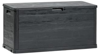 WOODYS zahradní plastový úložný box 280 L - grafit WOODYS zahradní plastový úložný box 280 L - grafit