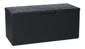 PORTOFINO zahradní plastový úložný box 270 L - grafit PORTOFINO zahradní plastový úložný box 270 L - grafit