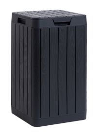 RIO GARDEN zahradní plastový koš 80 L - grafit RIO GARDEN zahradní plastový koš 80 L - grafit