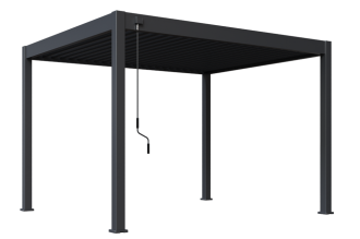 Bioklimatická pergola INTRO NEO 3,6x3 m, hliník a ocel - volně stojící Bioklimatická pergola INTRO NEO 3,6x3 m, hliník a ocel - volně stojící