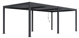 Bioklimatická pergola INTRO DUO 7,2x3,6 m, hliník - volně stojící Bioklimatická pergola INTRO DUO 7,2x3,6 m, hliník - volně stojící