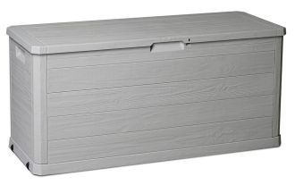 WOODYS zahradní plastový úložný box 280 L - světle šedá WOODYS zahradní plastový úložný box 280 L - světle šedá