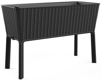 květináč SPLENDOR 120 L - grafit květináč SPLENDOR 120 L - grafit