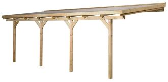 Dřevěná zahradní pergola 671 (7x3 m) Dřevěná zahradní pergola 671 (7x3 m)
