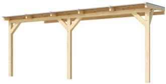 Dřevěná zahradní pergola 672 (5,4x2,7 m) Dřevěná zahradní pergola 672 (5,4x2,7 m)