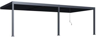 Bioklimatická pergola INTRO DUO 8x4 m, hliník - do stěny Bioklimatická pergola INTRO DUO 8x4 m, hliník - do stěny