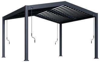 Bioklimatická pergola APEX 4x3,6 m, hliník - volně stojící Bioklimatická pergola APEX 4x3,6 m, hliník - volně stojící