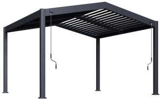 Bioklimatická pergola APEX 4x3,6 m, hliník - volně stojící Bioklimatická pergola APEX 4x3,6 m, hliník - volně stojící