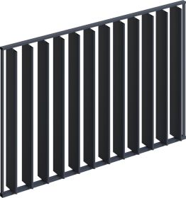 Stínicí stěna VERTICAL 4 m sklápěcí Stínicí stěna VERTICAL 4 m sklápěcí