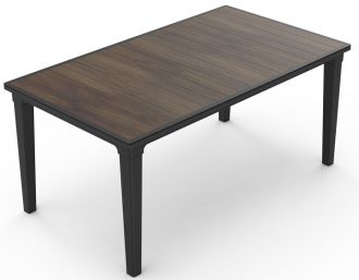 DECO FUTURA stůl - Walnut/Grafit DECO FUTURA stůl - Walnut/Grafit