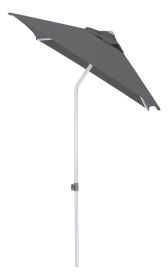 Slunečník KETTLER EASY PUSH 150x210 cm - stříbrná / antracit - voděodolný Slunečník KETTLER EASY PUSH 150x210 cm - stříbrná / antracit - voděodolný