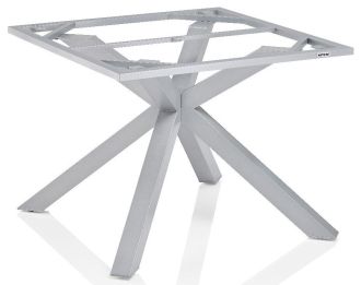 Stolová kostra X-LEG 95x95 cm - stříbrná Stolová kostra X-LEG 95x95 cm - stříbrná