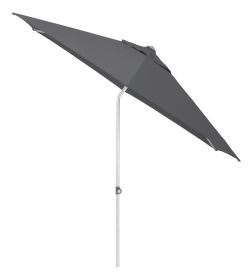 Slunečník KETTLER EASY PUSH ø 300 cm - stříbrná / antracit - voděodolný Slunečník KETTLER EASY PUSH ø 300 cm - stříbrná / antracit - voděodolný