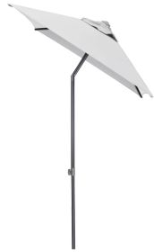 Slunečník KETTLER EASY PUSH 150x210 cm - matný antracit/světle šedá - voděodolný Slunečník KETTLER EASY PUSH 150x210 cm - matný antracit/světle šedá - voděodolný