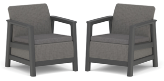 SCANDI LINEA DUO SET - Mountain Grey/Grafit SCANDI LINEA DUO SET - Mountain Grey/Grafit