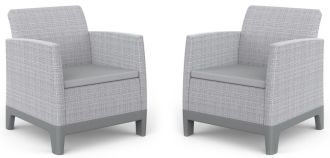 SCANDI FORMA DUO SET - Ash grey/Storm grey SCANDI FORMA DUO SET - Ash grey/Storm grey