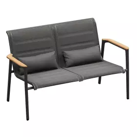 Zahradní dvoumístná pohovka TIKI GREY