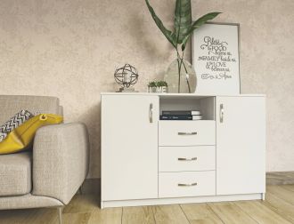 Komoda 2D3S MIMA 120 bílá Komoda 2D3S MIMA 120 bílá