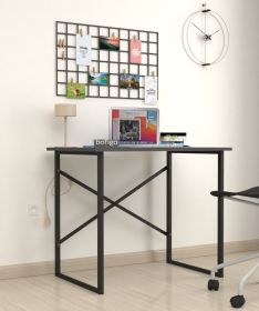 Psací stůl 60x90 cm JARNY antracit/černá Psací stůl 60x90 cm JARNY antracit/černá