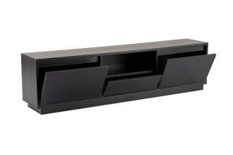 Vanguard stylový TV stolek, černé dřevo Vanguard stylový TV stolek, černé dřevo