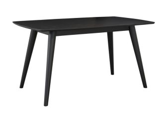 Jídelní stůl TRAST 150x90 cm, černá Jídelní stůl TRAST 150x90 cm, černá