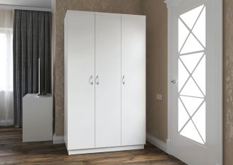 Šatní skříň SIMPLE 120 white nymphea alba Šatní skříň SIMPLE 120 white nymphea alba