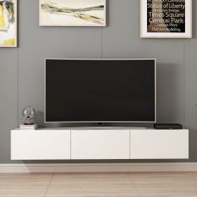 Rigel závěsný TV stolek, bílá Rigel závěsný TV stolek, bílá