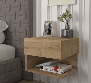 Závěsný noční stolek KILIS sapphire/antracit Závěsný noční stolek KILIS sapphire/antracit