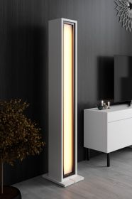 NOVA stojací LED lampa, bílá NOVA stojací LED lampa, bílá
