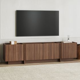LOWEN široký TV stolek, ořech Milano LOWEN široký TV stolek, ořech Milano