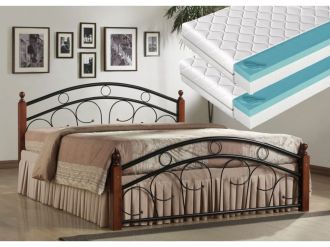Postel PARIS 180x200 cm + 2ks matrace FUTURE 90 cm Postel PARIS 180x200 cm + 2ks matrace FUTURE 90 cm